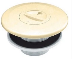 Prise balai COQUE SABLE (avec écrou 2