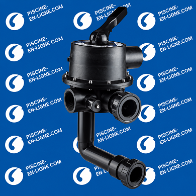 Vanne SIDE multivoie  ASTRAL 2 1/2'' avec liaisons - Code 24837