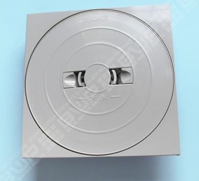 Cadre carré + couvercle de skimmer 17,5L - GRIS CLAIR (ASTRAL)