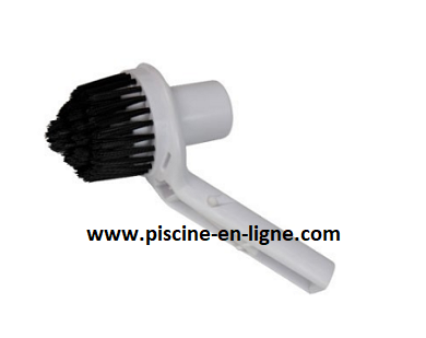 Brosse de coin adaptable sur tuyau flottant