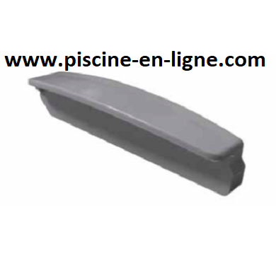 Ailettes 10mm GAUCHE  GRIS MEDIUM