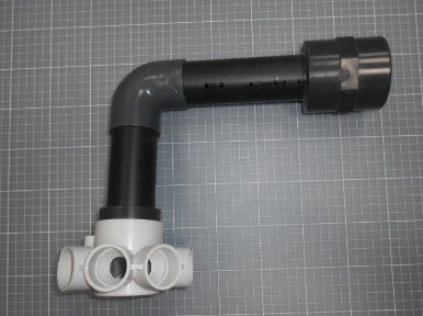 Diffuseur supérieur FILTRE SAB (Jupiter, Titan) 14m3 avec coude(SNTE)