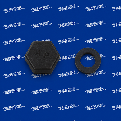 Bouchon petit d'injection de vase SEL D15 - 19x17 
