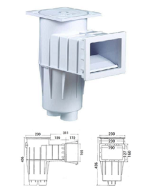 Skimmer LINER HAYWARD Petite Meutrière