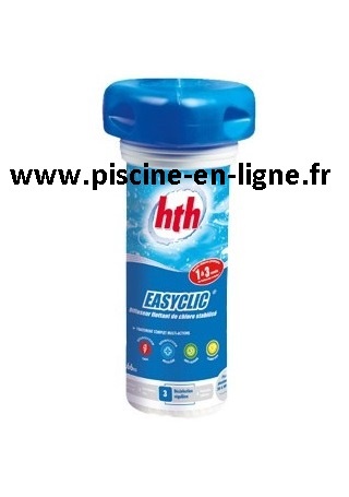 HTH Easyclic, diffuseur flottant multifonctions, bassin de 30 à 60m3 