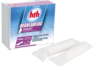 HTH Régularfloc, chaussettes de floculant X10 (1 par 25m3),  1.25 kg