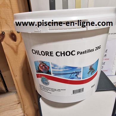 Chlore CHOC pastilles 20g  5kg