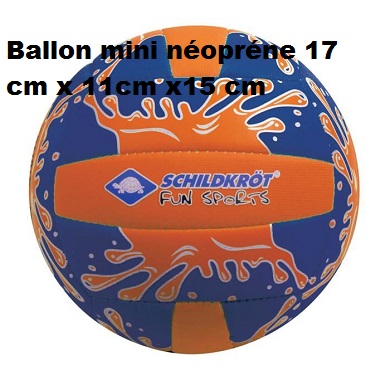 Ballon mini néopréne 17 cm x 11cm x15 cm