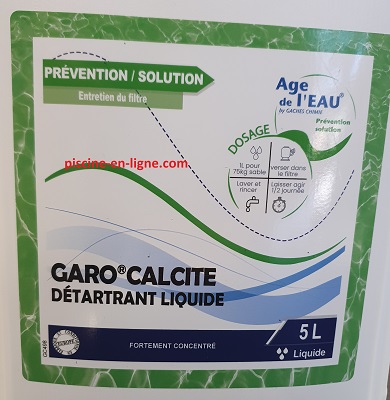 Nettoyant détartrant filtre  5l