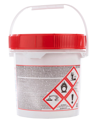 Hypochlorite de calcium stick 300g   4.8kg