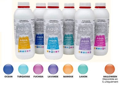 Colorant pour piscine FUCHSIA 1L
