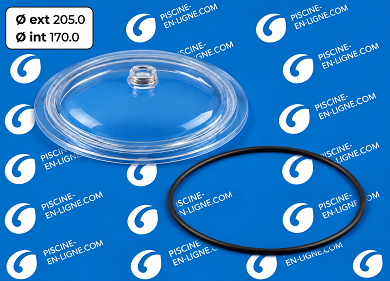 Couvercle de filtre SAB Corona, Century, Aplister Transparent +joint