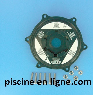 Couvercle + Vis VANNE Noire NM 1