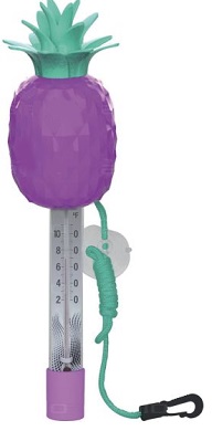 Thermomètre ananas rose