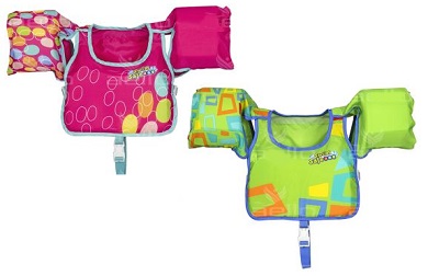 Gilet flottant avec brassards taille 3/6 ans