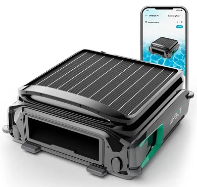 Nettoyeur WYBOT F1 (surface) sans fil, solaire