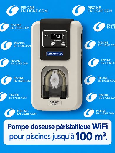 Pompe doseuse péristaltique MICRO UP  pH    Wifi + Kit sonde <150 m3