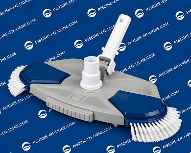 Balai aspirateur brosse LINER forme haricot BLUE LINE 