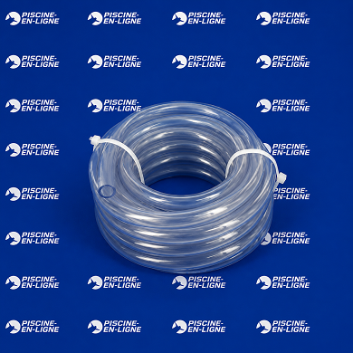 Couronne PVC de pompe doseuse  8x12mm, 4m. (SEKO) transparent