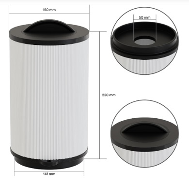 Cartouche spa Pro Clarity 6473-157 pour spa Jacuzzi