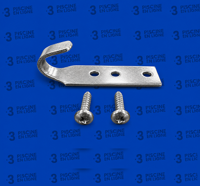 Crochet muret - inox 304L (fix incl.)