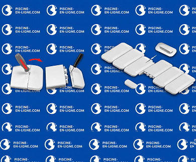 Capuchon PVC BLANC  - L69 S15 mm
