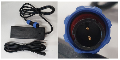 Chargeur iSCOOT 700   28.8V  1A câble 1m