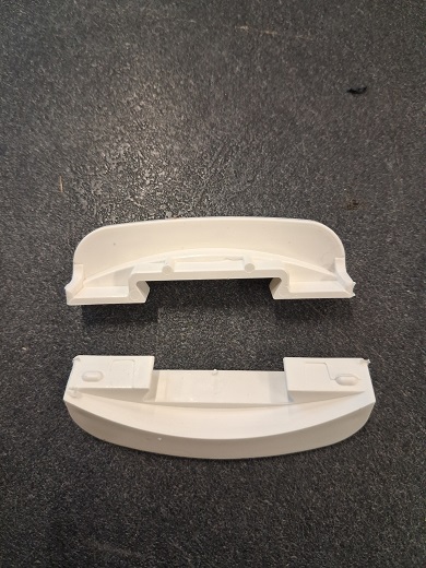 Ailette amovible 10mm BLANC (ANNONAY)