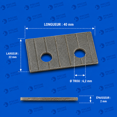 Plaque Pour Essieu C-65/C-66 (180/280/Vs) - W7230227
