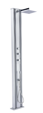 Douche hybride DADA STRAIGHT 40 Litres + douchette INOX