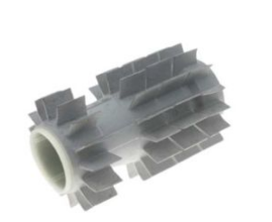 Brosse combinée courte thermofusible en pvc pour Dolphin M600