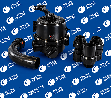 Vanne SIDE multivoies 2P PROPURE +raccord+voyant+MANO