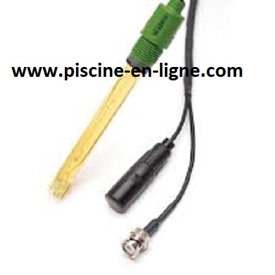 Electrode PH amplifiée câble 1m