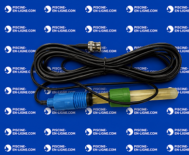 Electrode PH amplifiée câble 5m, pas de vis PG13.5, connecteur BNC