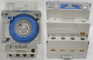 Horloge modulaire pour coffret piscine