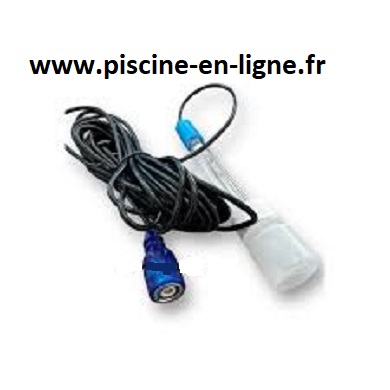 Sonde PH avec cable de 5m + fiche BNC bleue