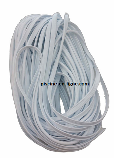 Jonc de finition piscine coque et polyester GRIS CLAIR (30M)   AU ML