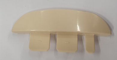 Ailettes SABLES profilées DROITE bouchon 83mm larg.20mm (x12)ABRIB