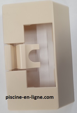 Façade Pushlock D  BEIGE (sans embase)