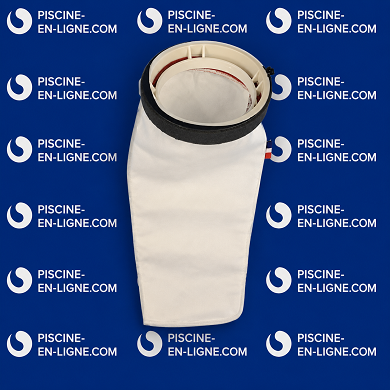 Poche filtrante pour filtration DESJOYAUX 25 microns 210mmx580 mm