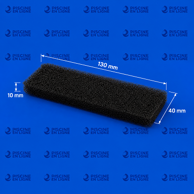 Mousse filtrante pour filtre secondaire WYBOT M2 VISION