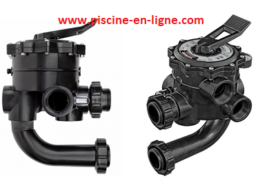 Vanne SIDE multivoie HAYWARD SP0715X62E S0310S/S0360S 6 voies 2