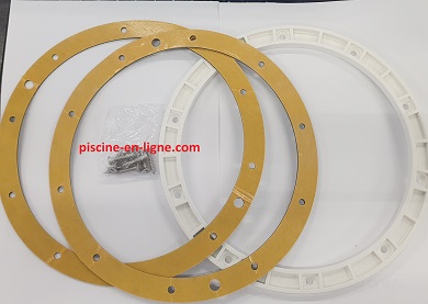 Kit bride, joint et vis projecteur béton vers liner ou NCC AQUAVAGUE
