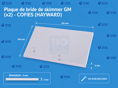 Volet de skimmer adaptable
