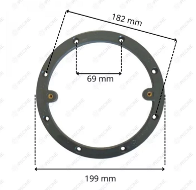 Bride de bonde de fond NM Gris Foncé (HAYWARD)